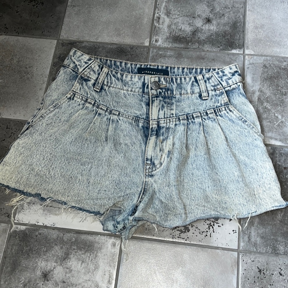 Aeropostale Acid Wash Shorts
